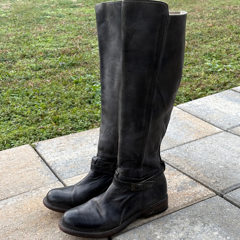Bed Stu Leather Riding Boots